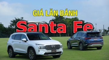 Giá lăn bánh Hyundai Santa Fe 2021